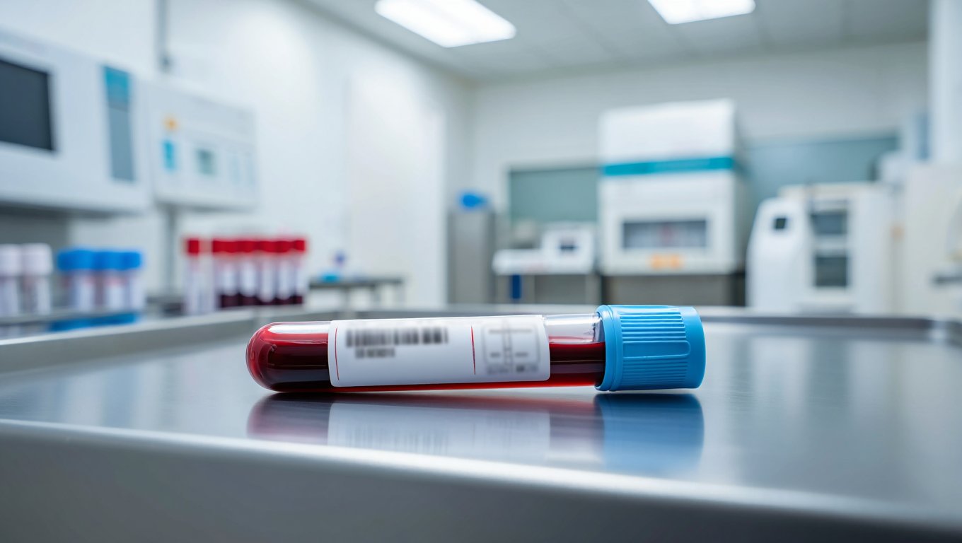 пробирка крови